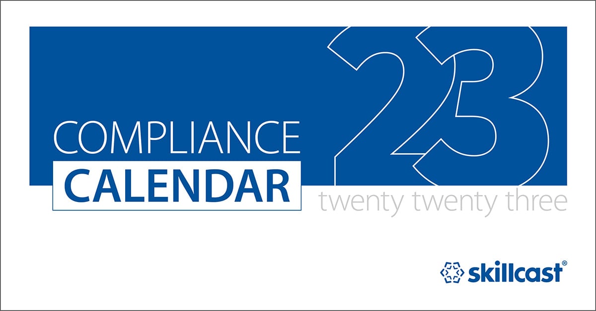 Compliance Awareness Calendar Skillcast