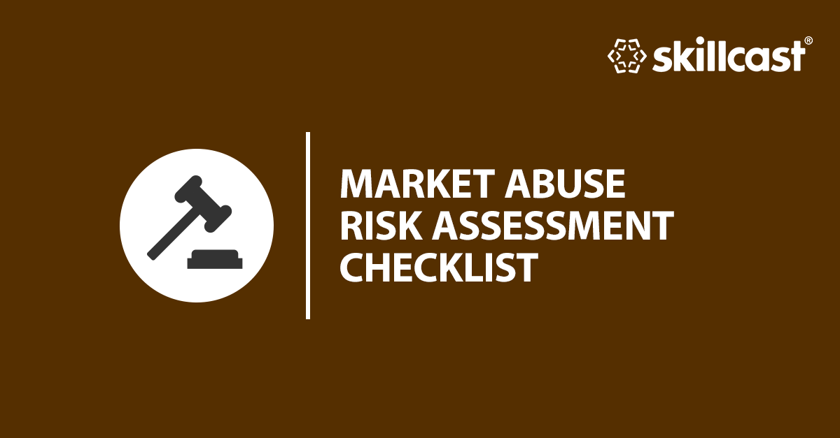 Risk Assessment Checklist Market Abuse